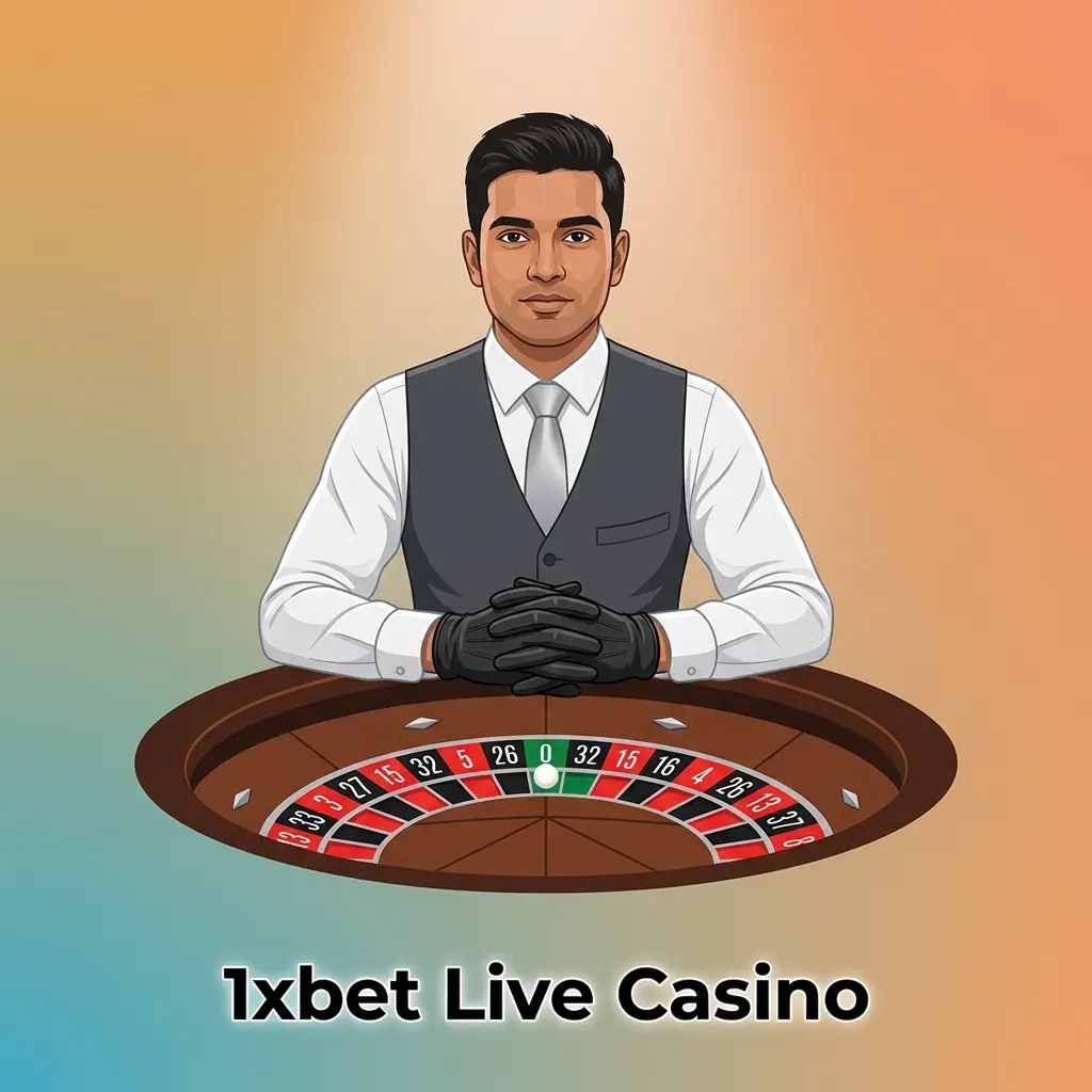 1xbet Live Casino with professional dealers streaming Live Teen Patti, Andar Bahar, Blackjack, Baccarat and Roulette